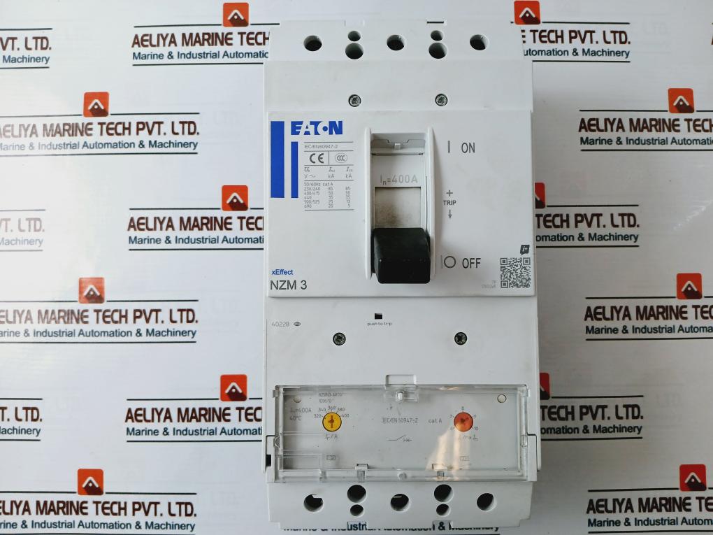 Eaton Nzmn3-a400 Moeller Circuit Breaker 3 Pole