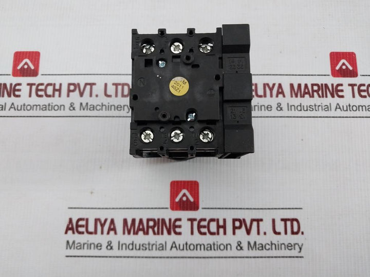 Eaton 3-pole Flush Isolator Switch 20Amp 600Vac 50/60Hz P1-25/Ea/Svb-sw/Hi11