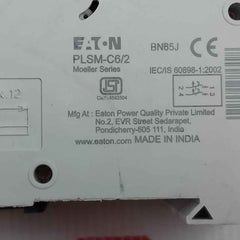 Eaton Plsm-c6/2 Circuit Breaker 400V 10000/3