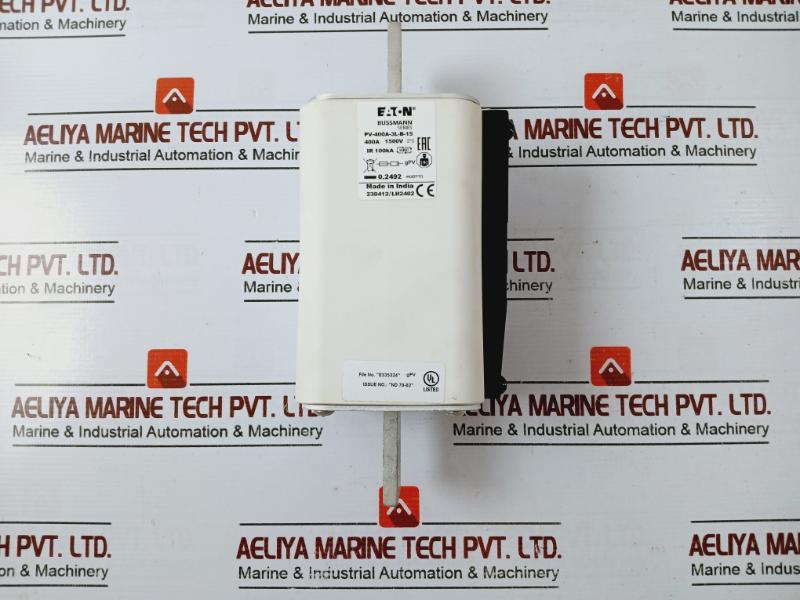 Eaton Pv-400A-3L-b-15 Bussmann Photovoltaic Fuse Ir 100Ka E335324 1500V 500A