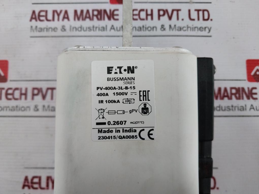 Eaton Pv-400A-3L-b-15 Bussmann Series Fuse-link High Speed 400A