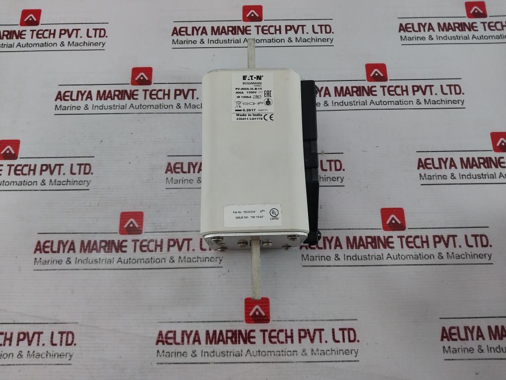 Eaton Pv-400A-3L-b-15 Bussmann Series Photovoltaic Fuse 1500V Ir 100Ka
