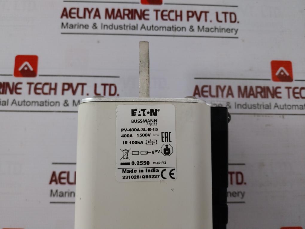 Eaton Pv-400A-3L-b-15 Bussmann Series Photovoltaic Fuse E335324 400A 100Ka
