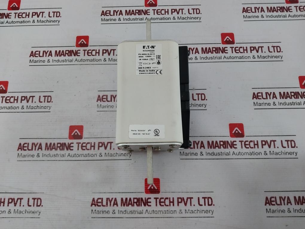 Eaton Pv-400A-3L-b-15 Bussmann Series Photovoltaic Fuse E335324 Ir 100Ka