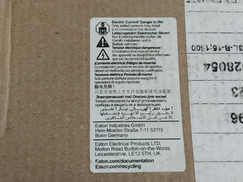 Eaton Pv-400A-3L-b-15 Bussmann Series Photovoltaic Fuse Rev A 400A 100Ka 1500V