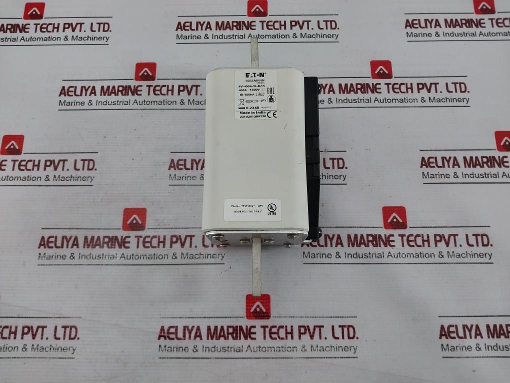 Eaton Pv-400A-3L-b-15 Bussmann Series Photovoltaic Protection Fuse 400A Ir 100Ka