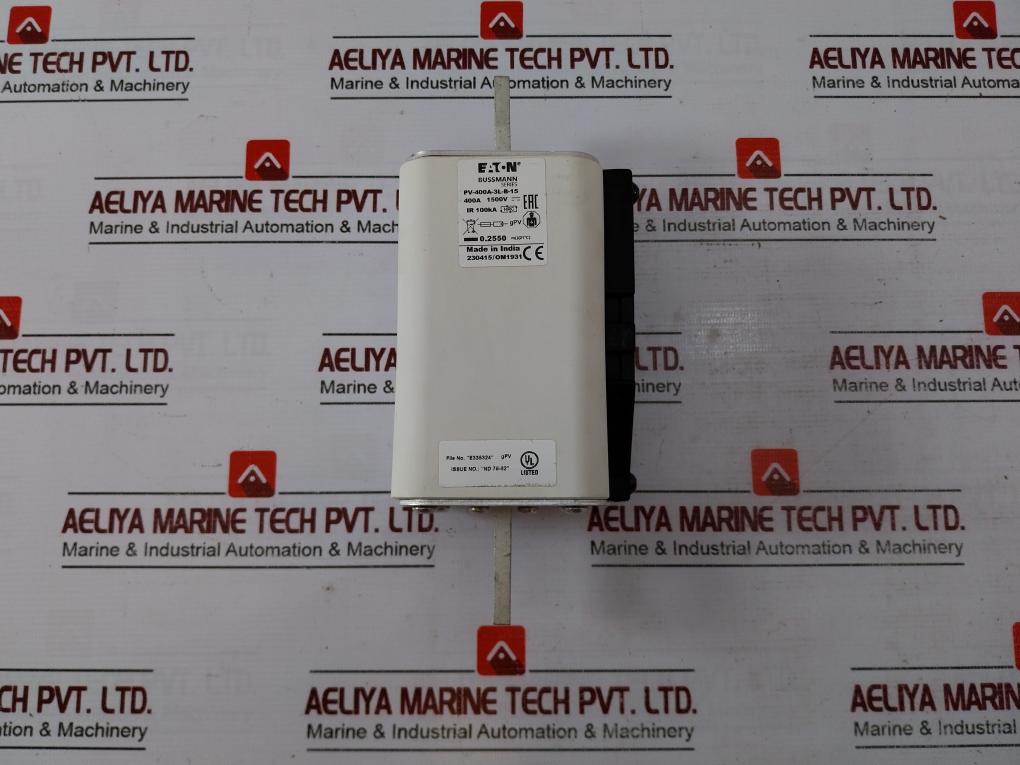 Eaton Pv-400A-3L-b-15 Photovoltaic Fuse Link Bussmann Series 230415/Om1931