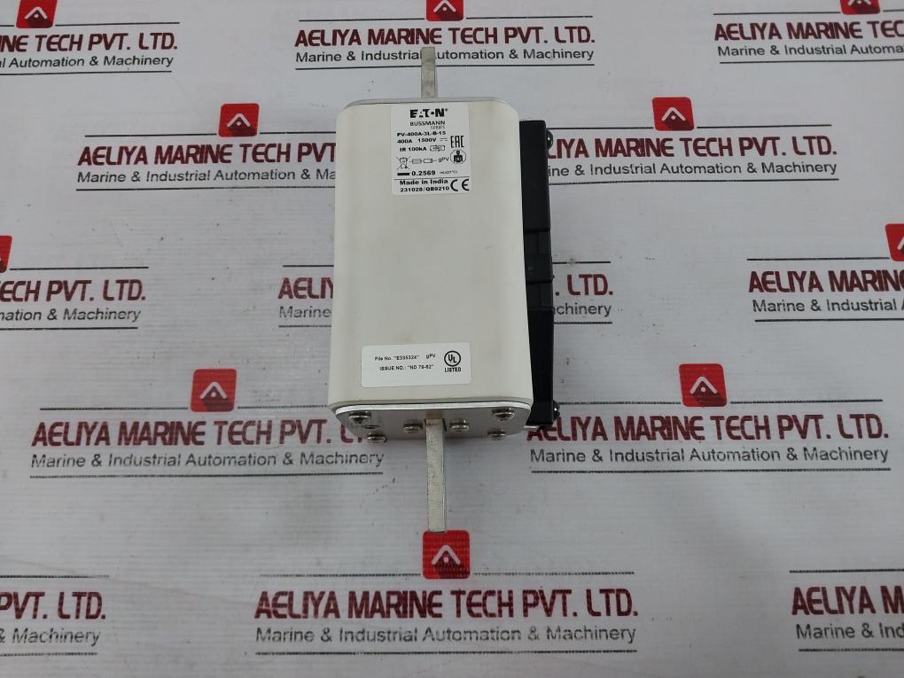 Eaton Pv-400A-3L-b-15 Photovoltaic Protection Fuse Bussmann Series 400A