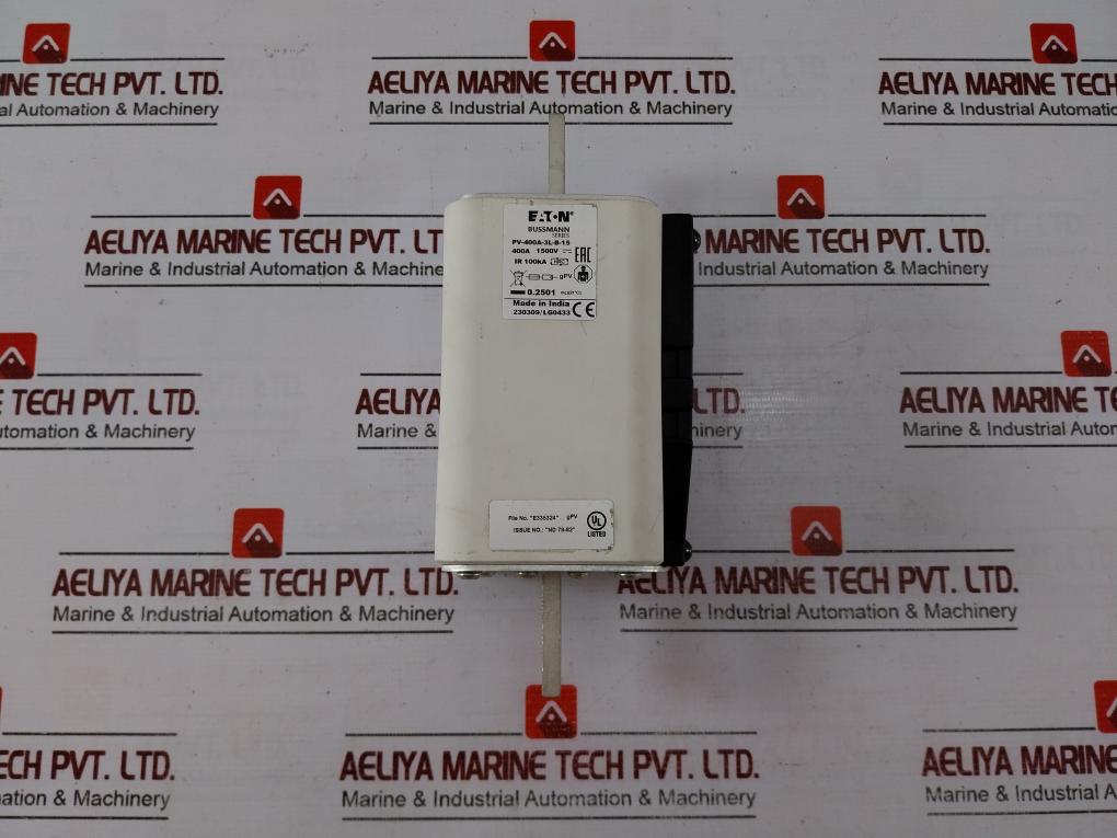 Eaton Pv-400A-3L-b-15 Photovoltaic Fuse Link Ir 100Ka 400A
