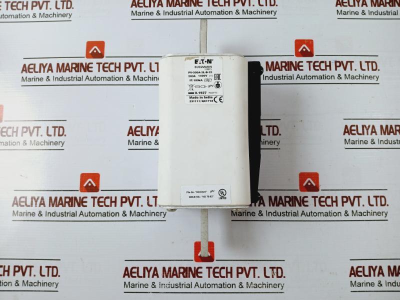 Eaton Pv-500A-3L-b-15 Bussmann Photovoltaic Fuses E335324 1500V 500A Ir 100Ka