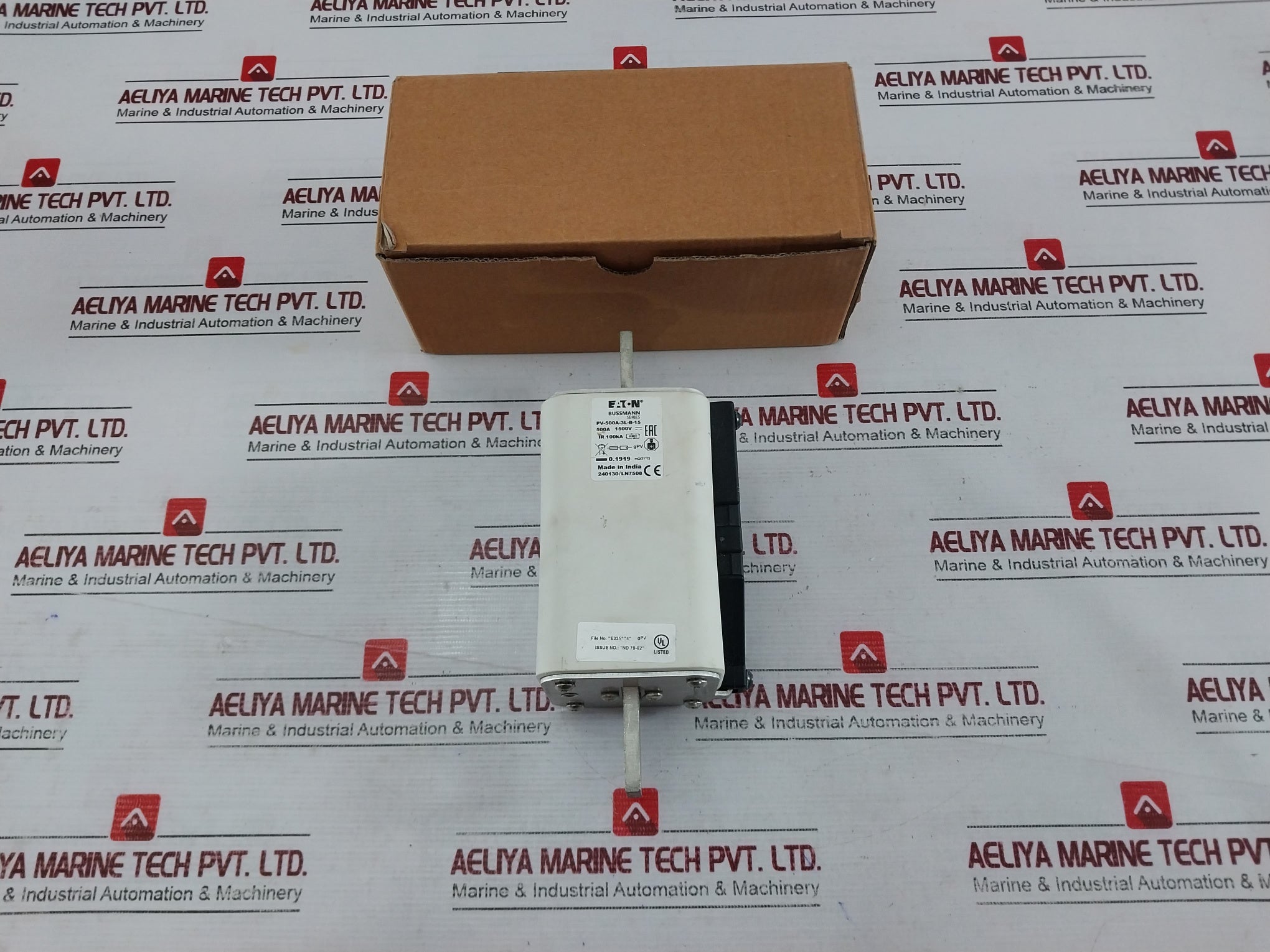Eaton Pv-500A-3L-b-15 Bussmann Series Photovoltaic Fuse 100Ka 1500V 500A E335324