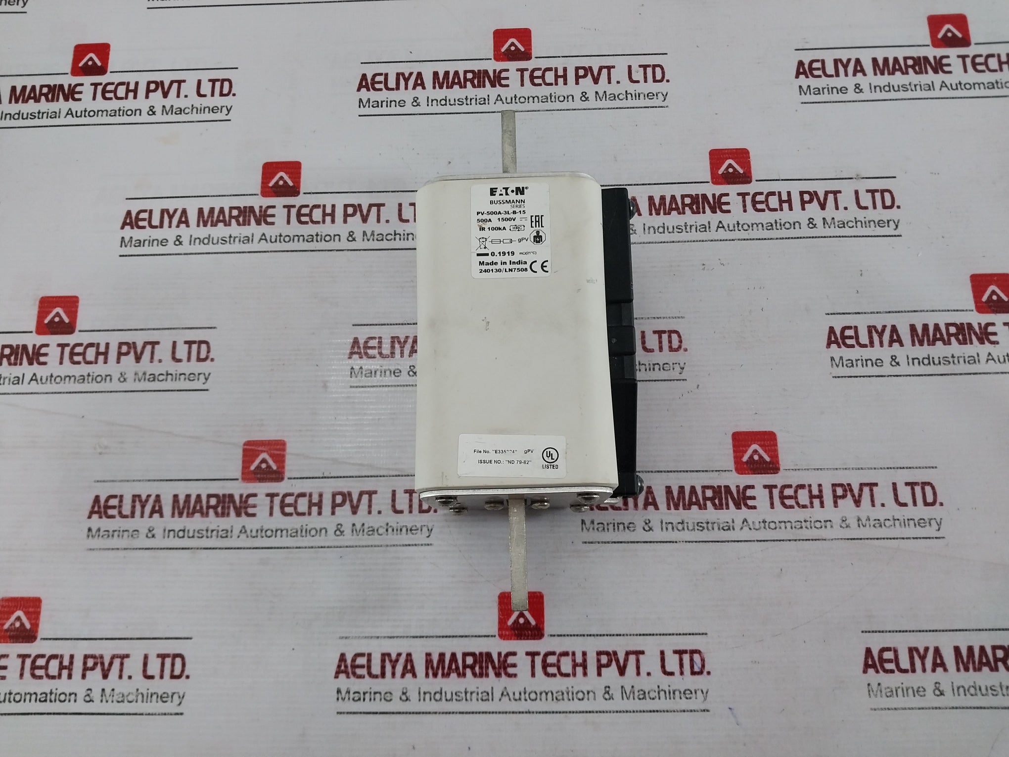 Eaton Pv-500A-3L-b-15 Bussmann Series Photovoltaic Fuse 100Ka 1500V 500A E335324
