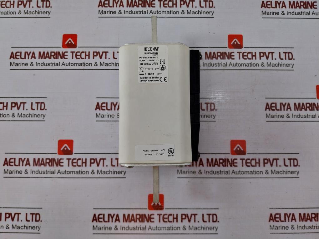 Eaton Pv-500A-3L-b-15 Bussmann Series Photovoltaic Fuse E335324 500A