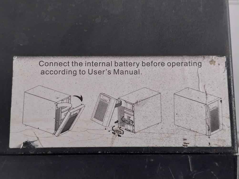 Eaton Pw9130I2000T-xl Ups Tower 50/60Hz 96Vdc 36A (Without Battery)(Not Working)