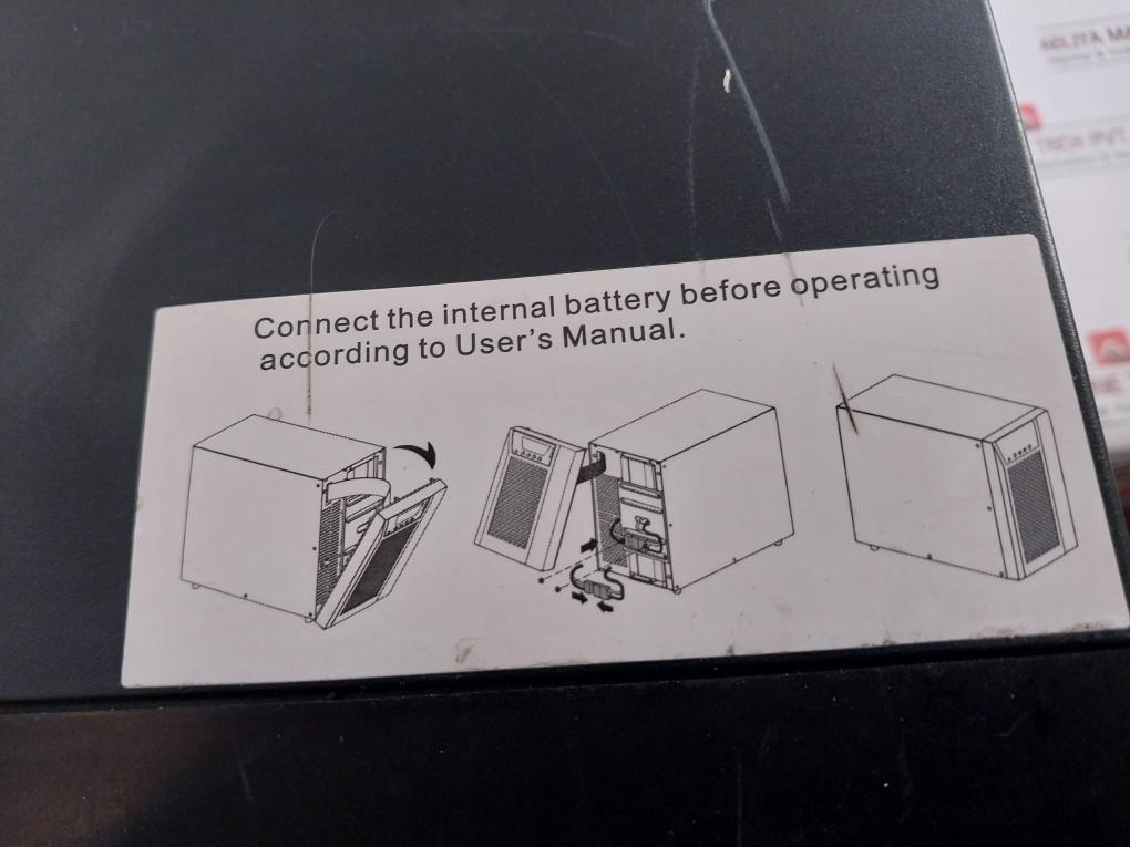 Eaton Pw9130I3000T-xl Uninterruptible Power Supply Ver01 96Vdc 36A (Not Working)