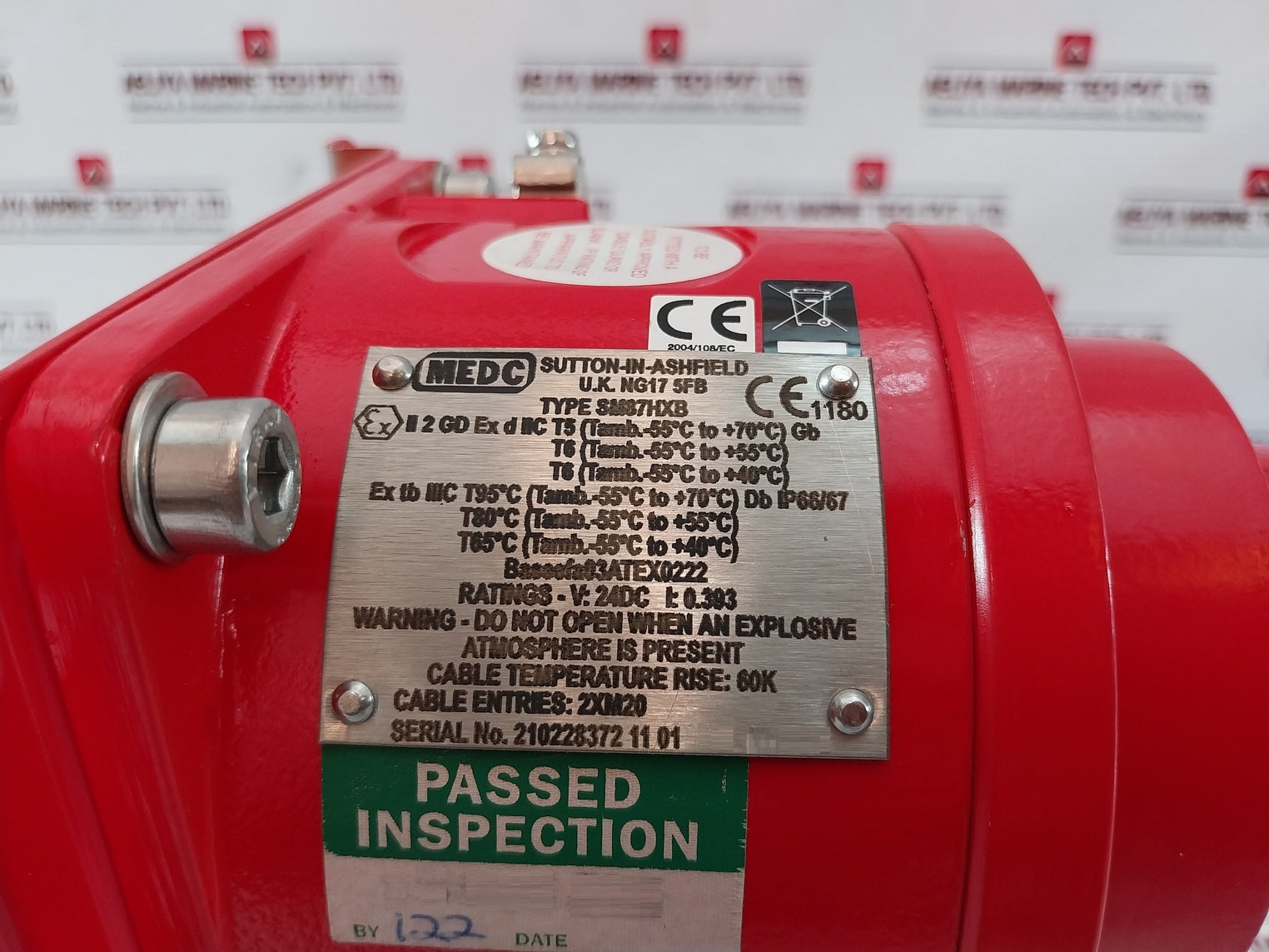 Eaton Sm87Hxb High Intensity Led Beacon Range Ii 2 Gd Ex D Iic T5