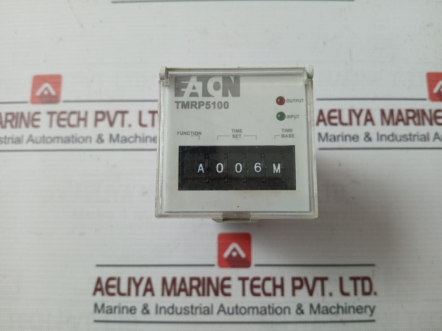 Eaton Tmrp5100 Timing Relay 12Amps 12-240V Ac/Dc Iec 61810-1 1/3 Hp 120Vac