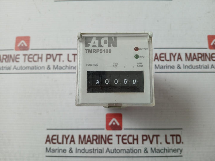 Eaton Tmrp5100 Timing Relay 12Amps 12-240V Ac/Dc Iec 61810-1 1/3 Hp 120Vac