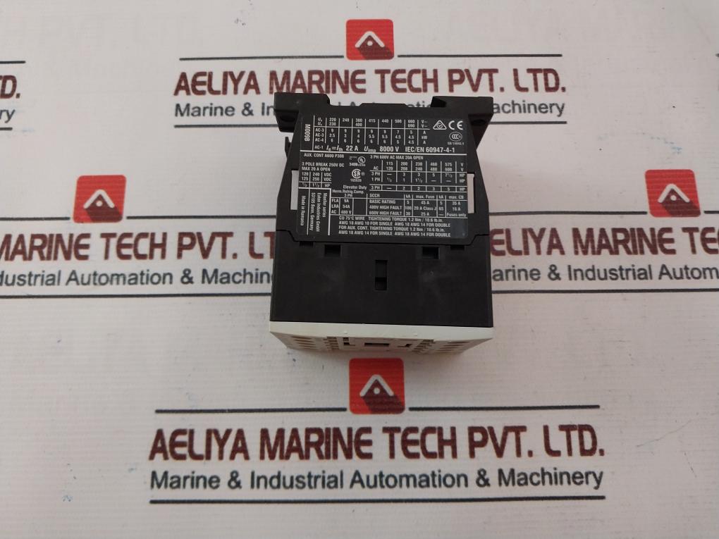 Eaton Xtce009B10 Contactor 230V50Hz / 240V60Hz