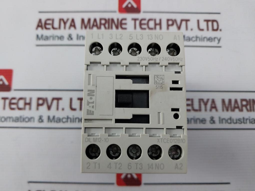 Eaton Xtce012B10 3 Pole Contactor 50/60Hz