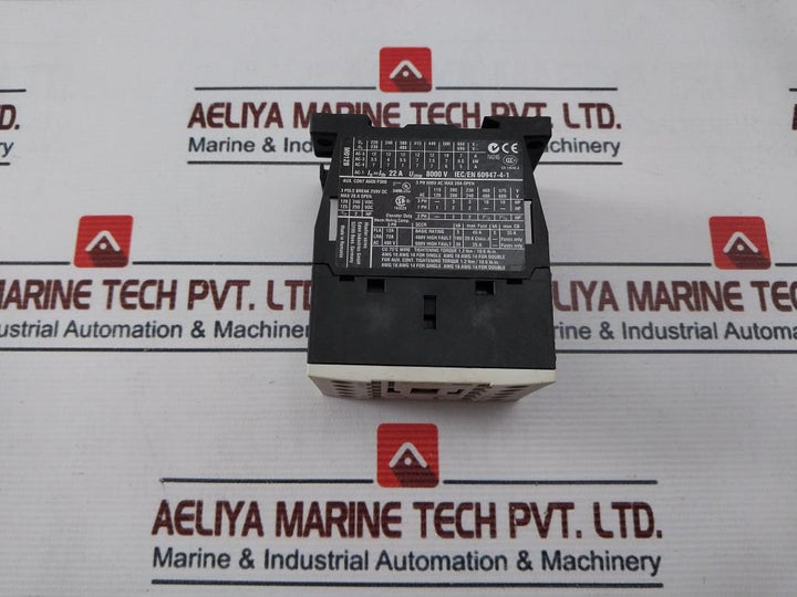 Eaton Xtce012B10 3 Pole Contactor 50/60Hz