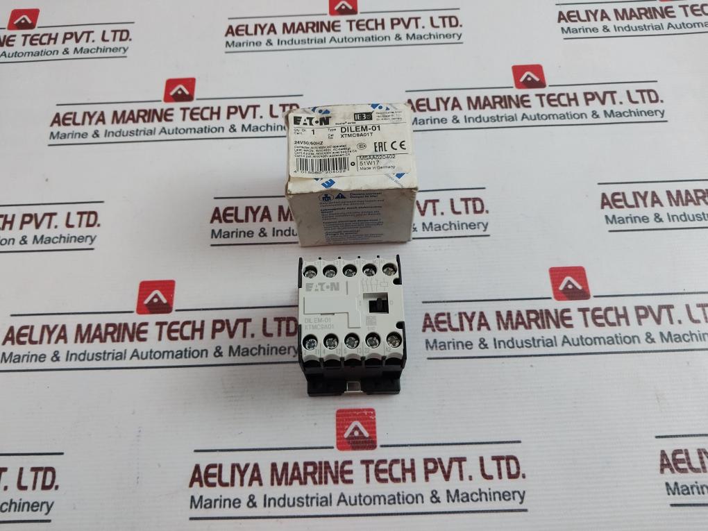 Eaton Xtmc9A01 3 Pole Contactor 24V 50/60Hz