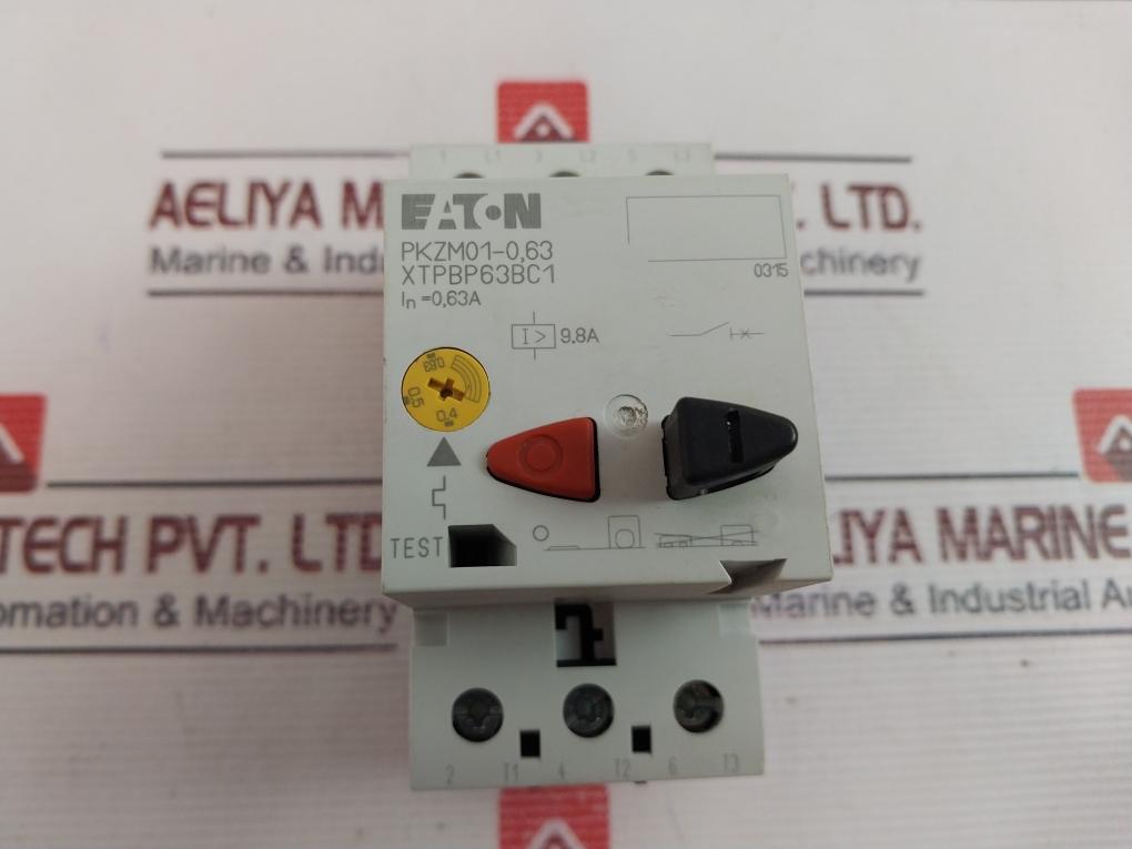 Eaton Xtpbp63Bc1 Motor Protector Circuit Breaker 0,63A Cat A