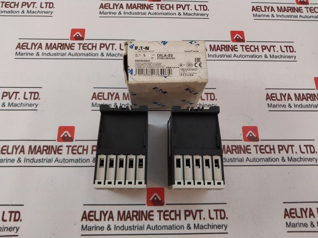 Eaton Xtre10B22 Contactor Relay Dil A-22, 230V 50/60Hz 16A