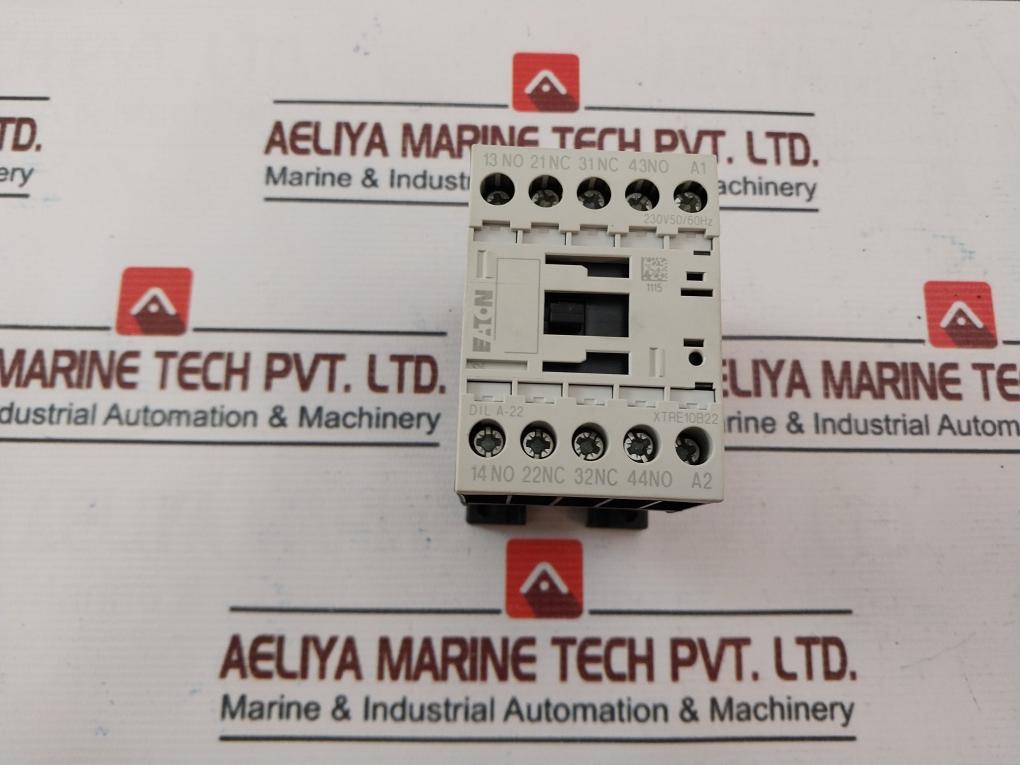 Eaton Xtre10B22 Contactor Relay Dil A-22, 230V 50/60Hz 16A
