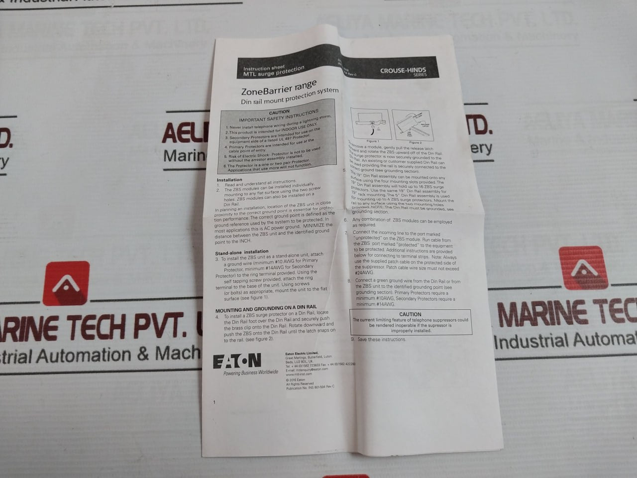 Eaton Zb24571 Surge Protection Device 32184600620