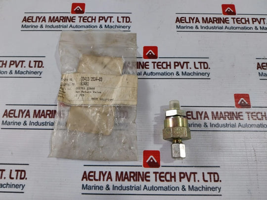 Eaton 002753.22600 Non Return Valve