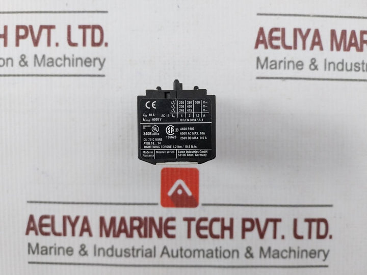Eaton 22 Dile Auxiliary Contact Module 10A
