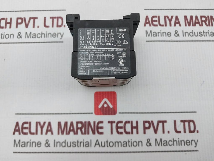 Eaton Dil Em-01-g 3 Pole Mini Contactor 20A