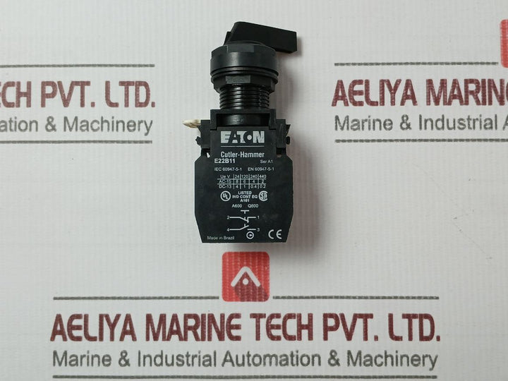 Eaton E22B11 Pushbutton Contact Block