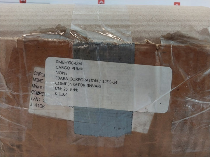 Ebara 4000476-01A Cargo Pump Compensator (Invar)