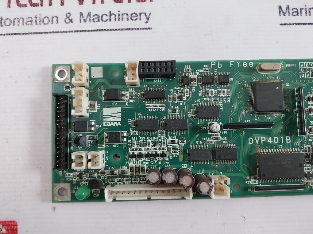 Ebara Dvp401B Pc Board Roughing Pump Component Yk164-1181 Twp-a