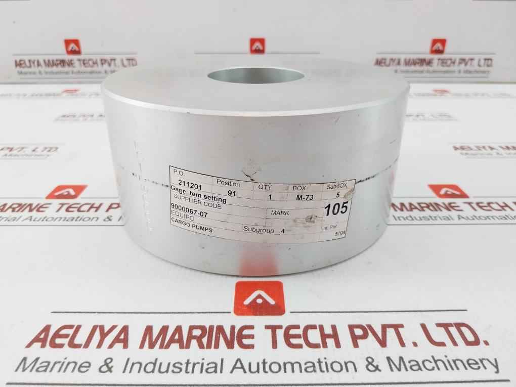 Ebara Temperature Setting Gauge For Cargo Pump 9000067-07