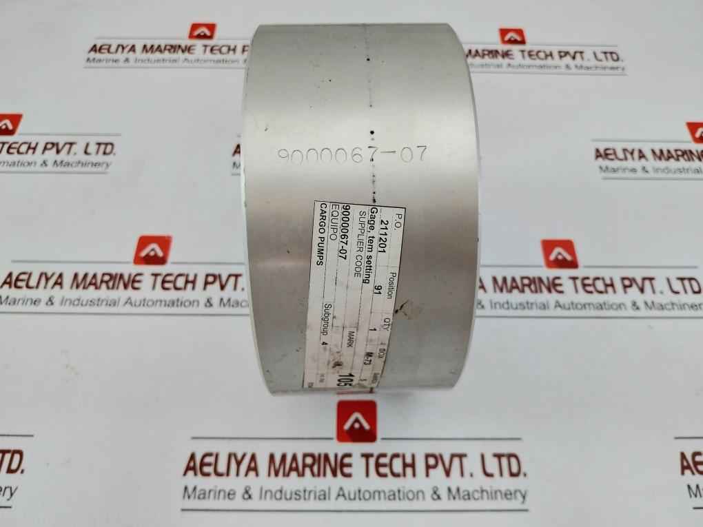 Ebara Temperature Setting Gauge For Cargo Pump 9000067-07