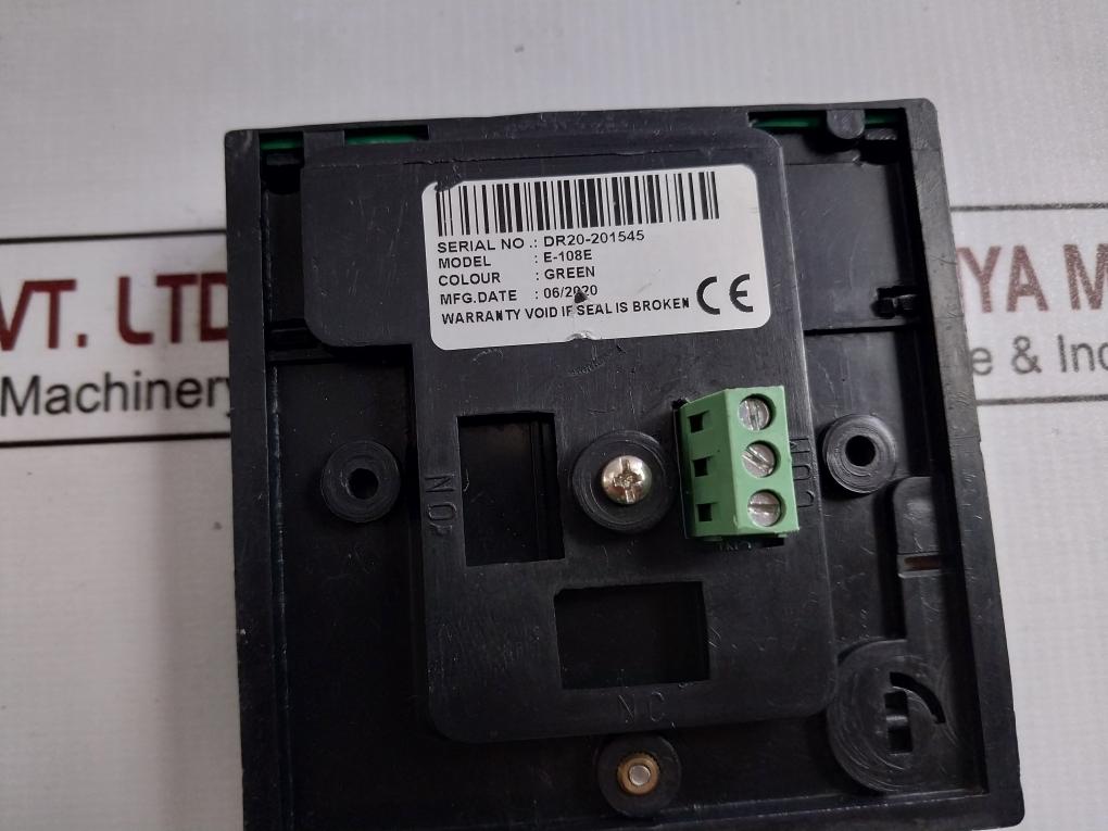 Ebelco E-108E Emergency Door Release (Green)
