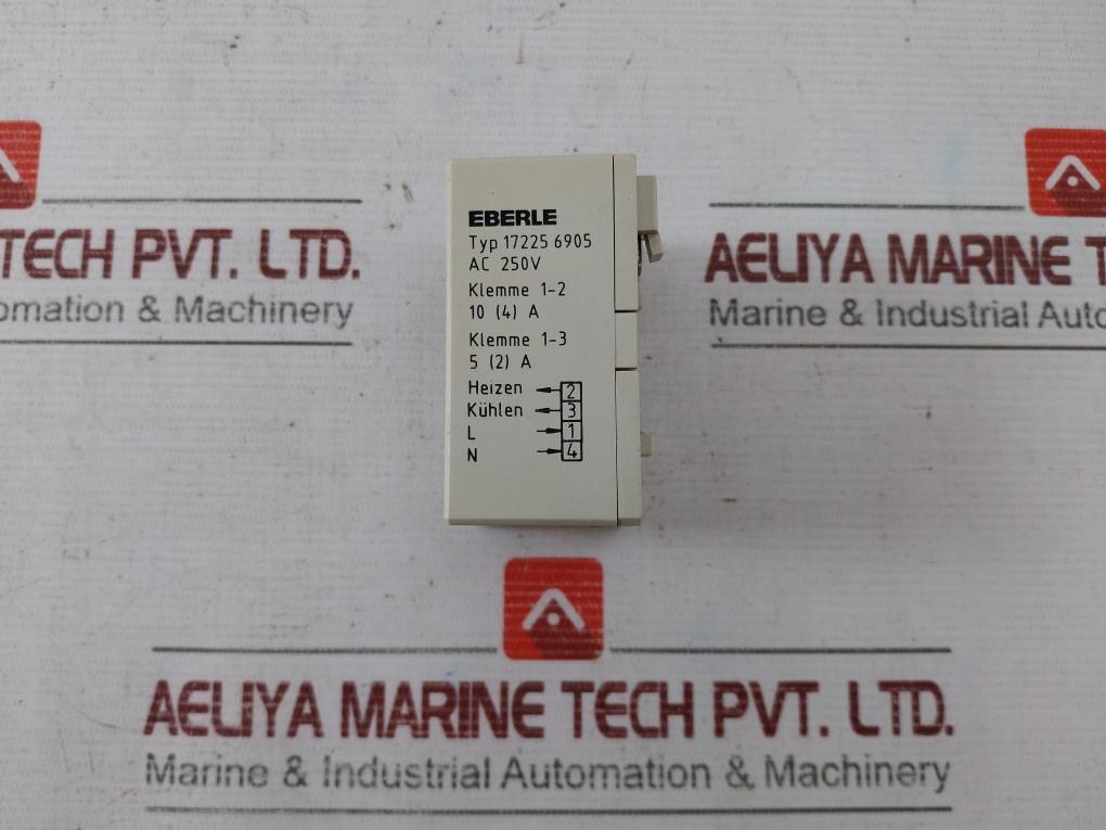 Eberle 17225 6905 Thermostat Temperature Controller Ac 250V 10-60C