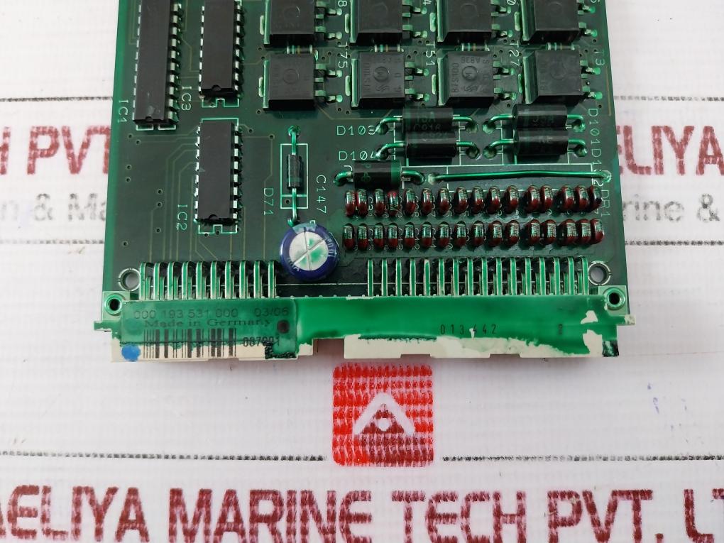 Eberle 45 1400 002 Printed Circuit Board 000 193 531 000