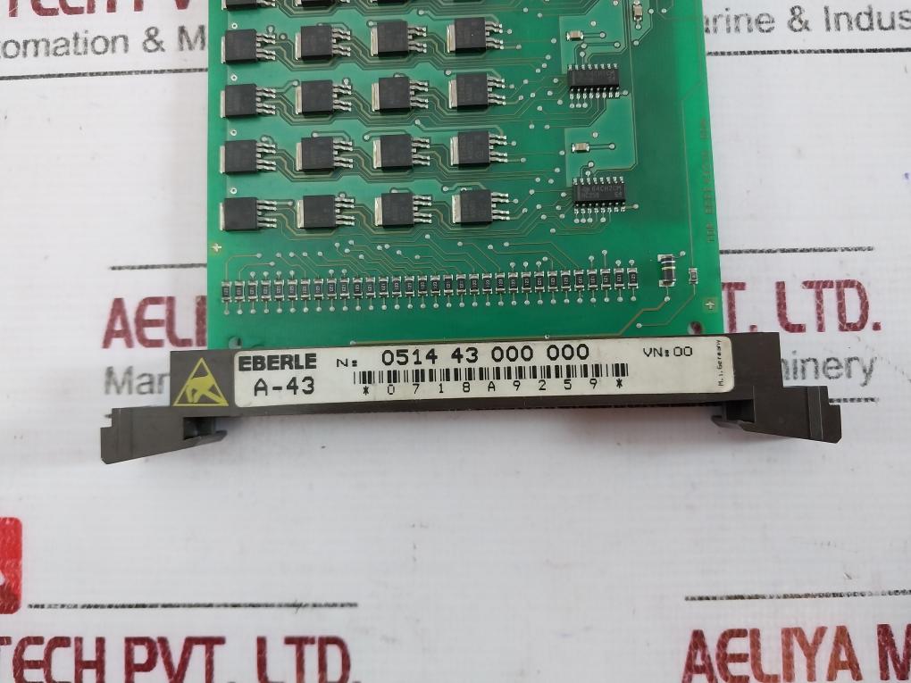 Eberle A-43 0514 43 000 000 Botgefe45210 004 Automation Panel Pcb Card 0718A9259