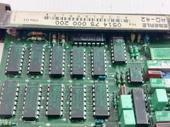 Ad-42 Analog Serial Input Module Pcb Eberle
