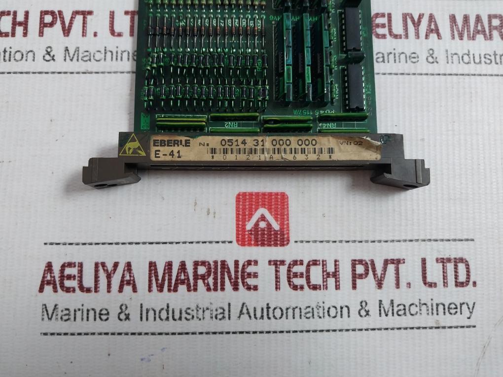Eberle Analog Input Pcb Card E-41