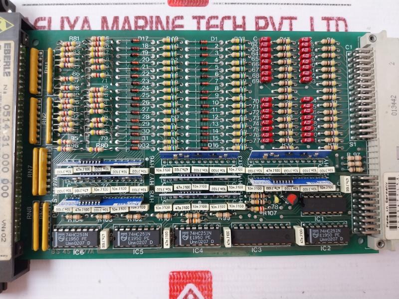 Eberle E-41 Input Card Ls 45 1157/a Pd 45 1157/a Bs 45 1157/a