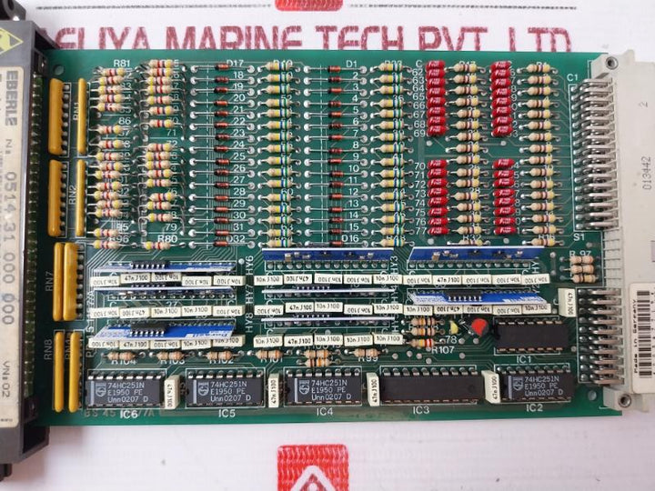 Eberle E-41 Input Card Ls 45 1157/a Pd 45 1157/a Bs 45 1157/a