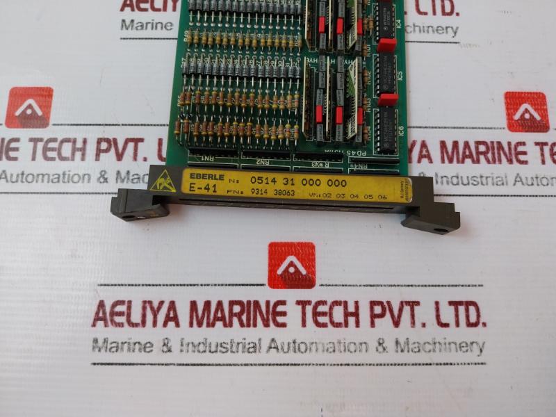 Eberle E-41 Ls 45 Pcb Input Module 1157/a Pd 45 1157/a