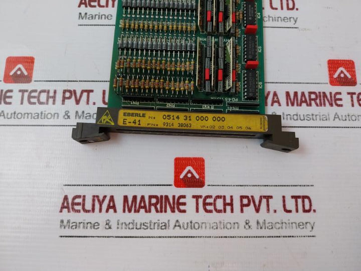 Eberle E-41 Ls 45 Pcb Input Module 1157/a Pd 45 1157/a