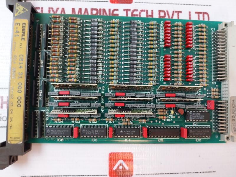 Eberle E-41 Ls 45 Pcb Input Module 1157/a Pd 45 1157/a
