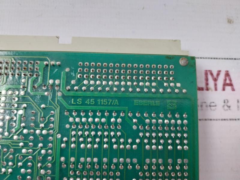 Eberle E-41 Printed Circuit Board Input Module Ls 45 1157/a Pd 45 1157/a